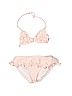 Kate Mack Solid Pink Two Piece Swimsuit Size 4 - photo 1