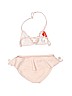Kate Mack Solid Pink Two Piece Swimsuit Size 4 - photo 2
