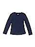 Justice Blue Long Sleeve T-Shirt Size 12 - photo 1