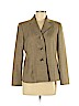Le Suit 100% Polyester Tan Blazer Size 8 (petite) - photo 1