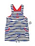 Assorted Brands 100% Cotton Stripes Blue Overalls 18-24 MO / 24 MO - photo 1
