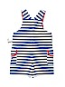 Assorted Brands 100% Cotton Stripes Blue Overalls 18-24 MO / 24 MO - photo 2