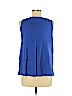 Ann Taylor LOFT Blue Sleeveless Top Size M - photo 2