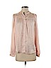 Lucky Brand 100% Polyester Pink Long Sleeve Blouse Size S - photo 1