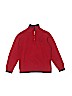 Nautica 100% Cotton Solid Red Pullover Sweater Size M (kids) - photo 1