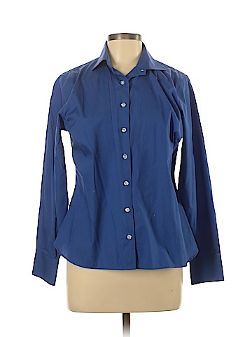 Lands' End Long Sleeve Button-Down Shirt (view 1)
