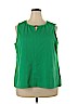 Calvin Klein Green Sleeveless Top Size 2X - photo 1