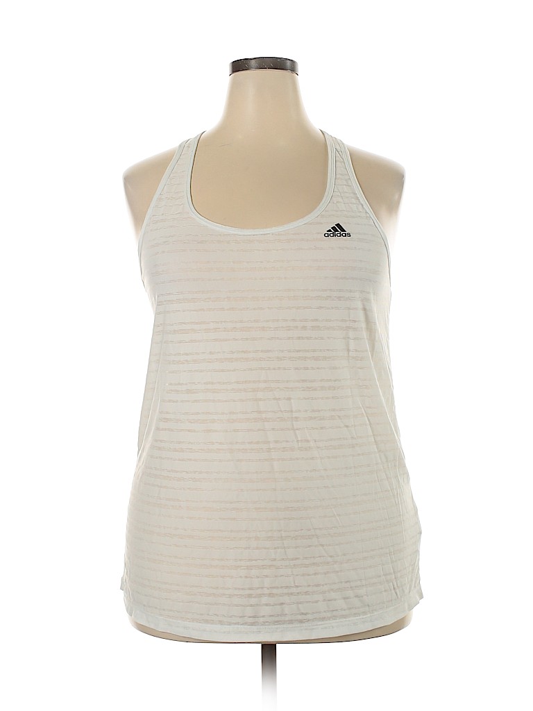 Adidas White Active Tank Size XL - photo 1