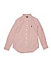 Ralph by Ralph Lauren 100% Cotton Checkered-gingham Orange Long Sleeve Button-Down Shirt Size 8 - photo 1