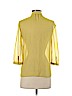 Banana Republic 100% Polyester Yellow 3/4 Sleeve Blouse Size XS (petite) - photo 2