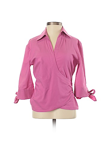 BCBGMAXAZRIA 3/4 Sleeve Top (view 1)