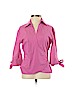 BCBGMAXAZRIA Pink 3/4 Sleeve Top Size XS - photo 1