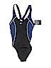 Nike Blue One Piece Swimsuit Size 8 - photo 1