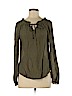 Blu Pepper Green Long Sleeve Blouse Size M - photo 1