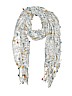 2 Chic 100% Polyester Print White Scarf One size - photo 1