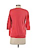 Kim Rogers Orange 3/4 Sleeve Top Size S (petite) - photo 2