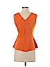 Banana Republic Orange Sleeveless Top Size 2 (petite) - photo 2