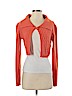 St. John Sport 100% Cashmere Orange Cashmere Cardigan Size P (petite) - photo 1