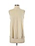 Theory Tan Sleeveless Silk Top Size S - photo 1