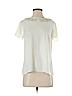 Ann Taylor 100% Polyester Ivory Short Sleeve Blouse Size 6 (petite) - photo 1