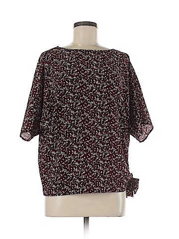 MICHAEL Michael Kors Short Sleeve Blouse (view 1)