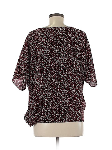 MICHAEL Michael Kors Short Sleeve Blouse (view 2)
