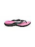 Crocs Pink Flip Flops Size 7 (wide) - photo 1