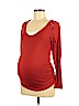 Old Navy - Maternity 100% Rayon Orange Long Sleeve Top Size M - photo 1