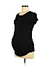 Old Navy - Maternity Black Short Sleeve T-Shirt Size M - photo 1