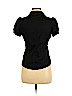 Banana Republic Black Short Sleeve Button-Down Shirt Size 8 (petite) - photo 2