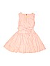 Crewcuts 100% Cotton Solid Pink Dress Size 6 - photo 2