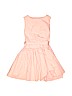 Crewcuts 100% Cotton Solid Pink Dress Size 6 - photo 1