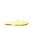 LC Lauren Conrad Yellow Flip Flops Size 7 - photo 1