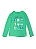Cat & Jack Green Long Sleeve T-Shirt Size 7 - 8 - photo 1