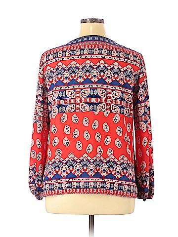 New York & Company 3/4 Sleeve Blouse (view 2)