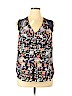 Daniel Rainn 100% Polyester Blue Sleeveless Blouse Size XL (petite) - photo 1
