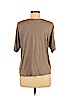 Vince. 100% Viscose Gray Short Sleeve Top Size M - photo 2