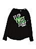Justice Black Long Sleeve Top Size 16 - photo 1