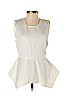 Elizabeth and James White Sleeveless Blouse Size XS - photo 1