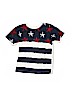Star 100% Cotton Stripes Stars Blue Short Sleeve T-Shirt Size 5T - photo 1