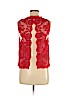 Free People 100% Polyester Red Sleeveless Blouse Size M - photo 2