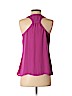 Banana Republic 100% Polyester Purple Sleeveless Blouse Size S (petite) - photo 2