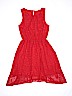 H&M 100% Polyester Stars Red Dress Size 11 - 12 - photo 1