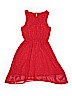H&M 100% Polyester Stars Red Dress Size 11 - 12 - photo 2