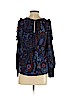 Ann Taylor LOFT 100% Rayon Blue Long Sleeve Blouse Size S (petite) - photo 2