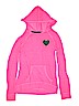 Danskin Now Solid Pink Pullover Hoodie Size 10 - 12 - photo 1