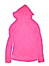 Danskin Now Solid Pink Pullover Hoodie Size 10 - 12 - photo 2