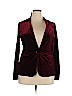 Tahari Burgundy Blazer Size XL - photo 1