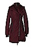 Atelier 100% Polyester Burgundy Coat Size M - photo 1