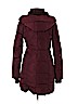 Atelier 100% Polyester Burgundy Coat Size M - photo 2